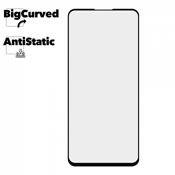 Защитное стекло для Samsung A11 Edge To Edge Super max Anti-static big curved glass