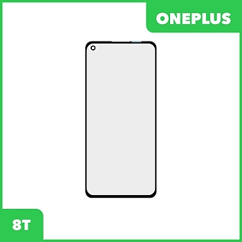 Стекло + OCA пленка для переклейки OnePlus 8T, черный